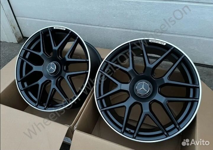 Новые диски R22 5/130 Mercedes G Class Гравировка