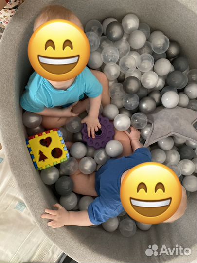 Сухой бассейн с шариками