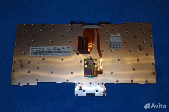 Клавиатура IBM Lenovo T43 FRU 39T0538 RM87