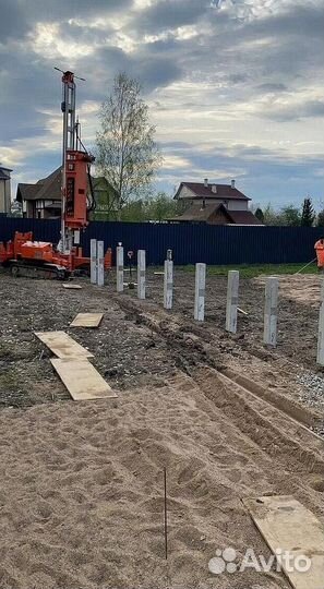 Сваи железобетонные / Жб сваи / Забивные сваи