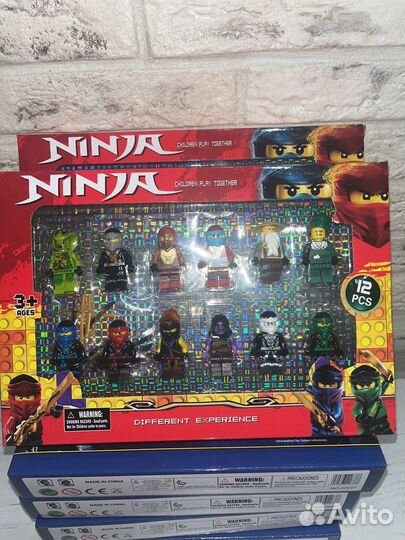 Lego ninjago минифигурки набор фигурок 12 штук