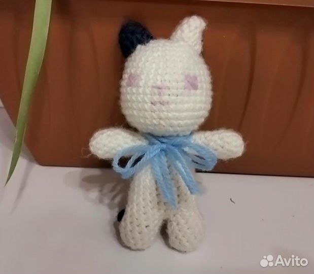 Вязаный котёнок