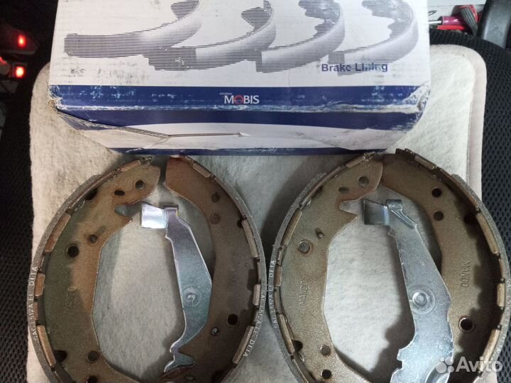 Комплект колодок ручника кia/huyndai.mobis