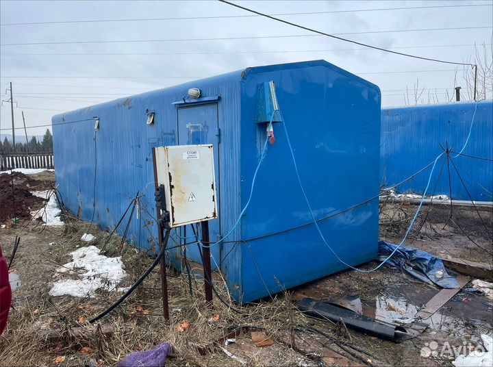 Вагон-дом баня