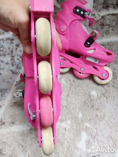 Роликовые коньки детские раздвижные