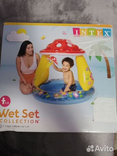 Детский надувной бассейн