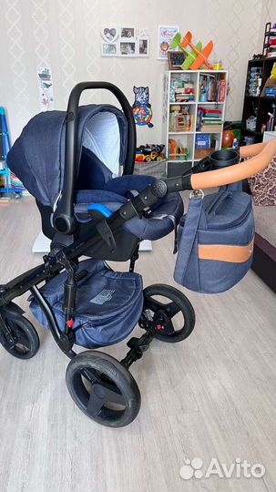 Коляска adamex monte carbon 3 в 1