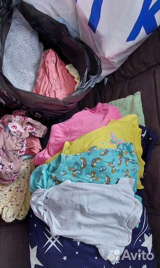 Вещи пакетом на девочку