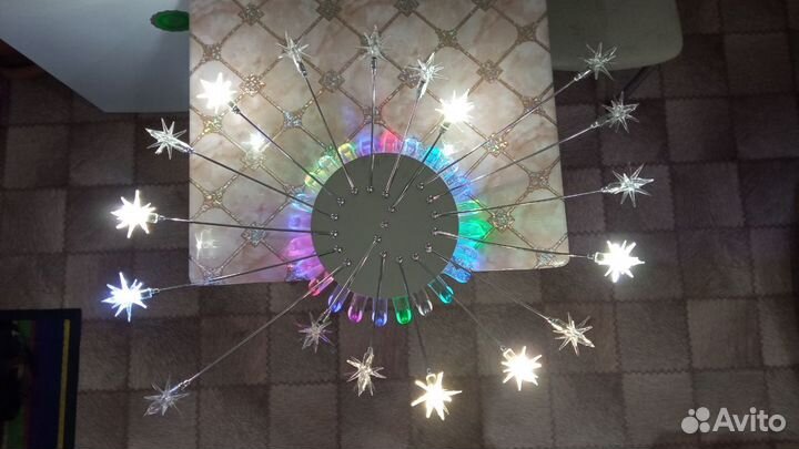 Люстра светодиодная MW-Light Каскад 36Вт