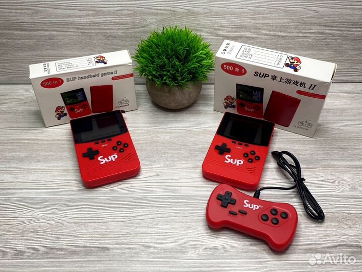 Портативная приставка Dendy SUP 500 игр