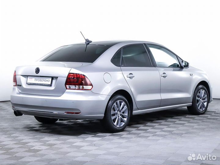 Volkswagen Polo 1.6 AT, 2020, 61 063 км