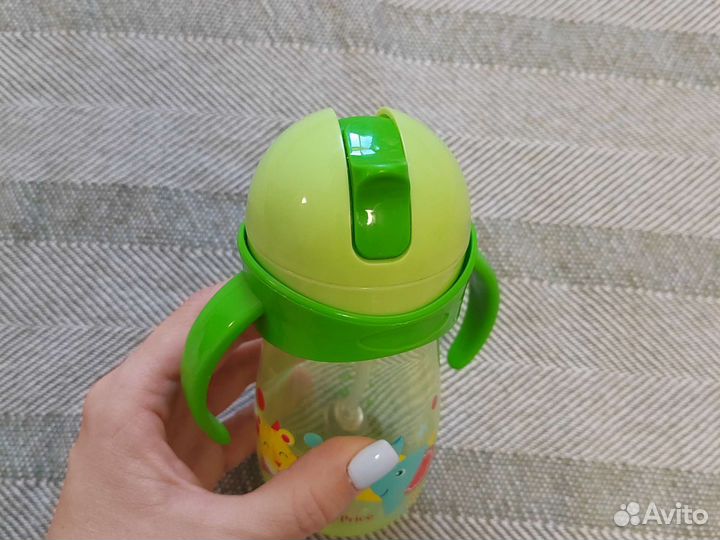Поильник с трубочкой Fisher price 270 мл