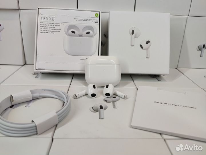 AirPods 3 новые (чехол + гарантия + доставка)