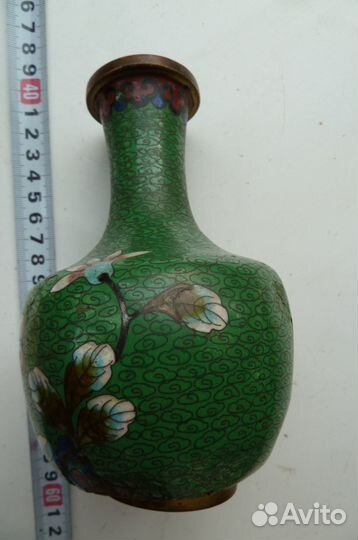 Клуазоне Ваза Эмаль