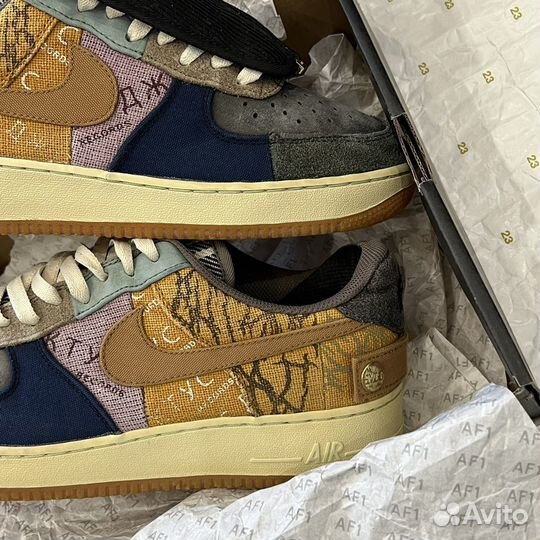 Оригинал Travis Scott x Air Force 1 Cactus Jack