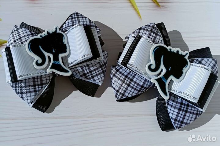 Школьные бантики ручной работы