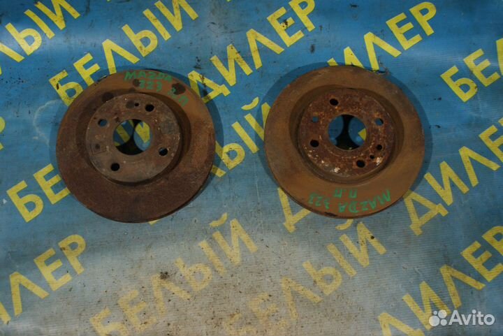 Передний тормозной диск Mazda 323F BA