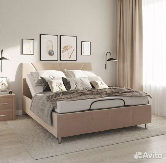 Кровать с массажем трансформер lazurit Royal Sleep