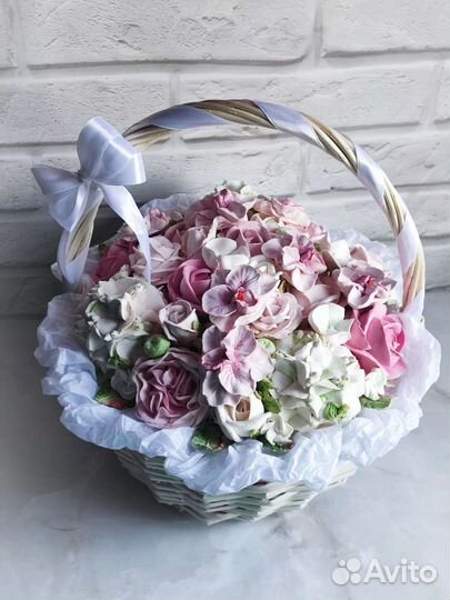 Зефирные корзины