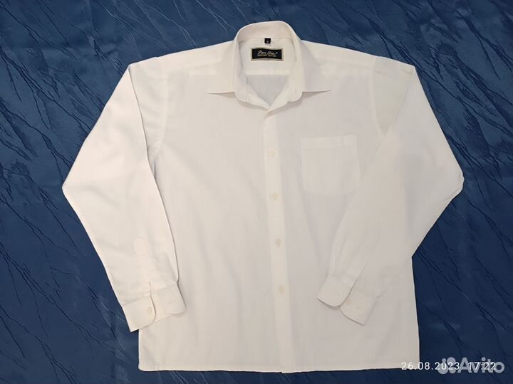 Рубашка школьная на рост 152