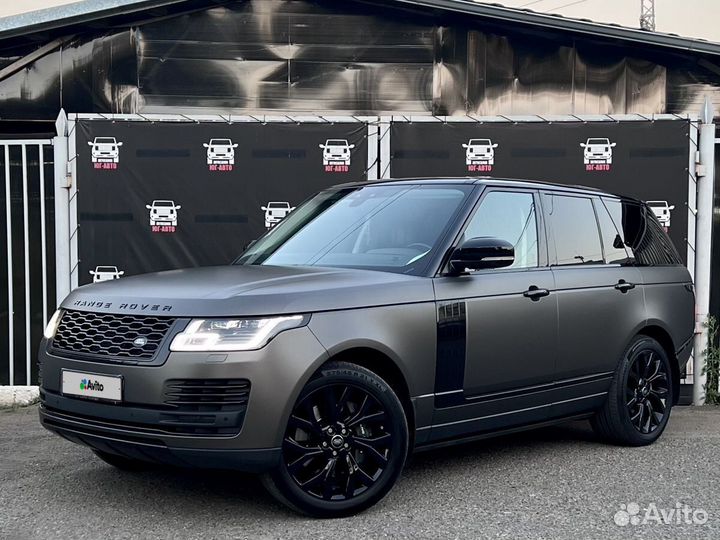 Land Rover Range Rover 4.4 AT, 2018, 129 161 км