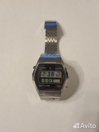 Часы Citizen (Р79) 4-097386 Multi-Alarm, 70-е, нер