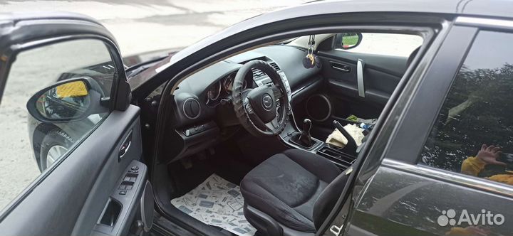 Mazda 6 1.8 МТ, 2007, битый, 260 000 км