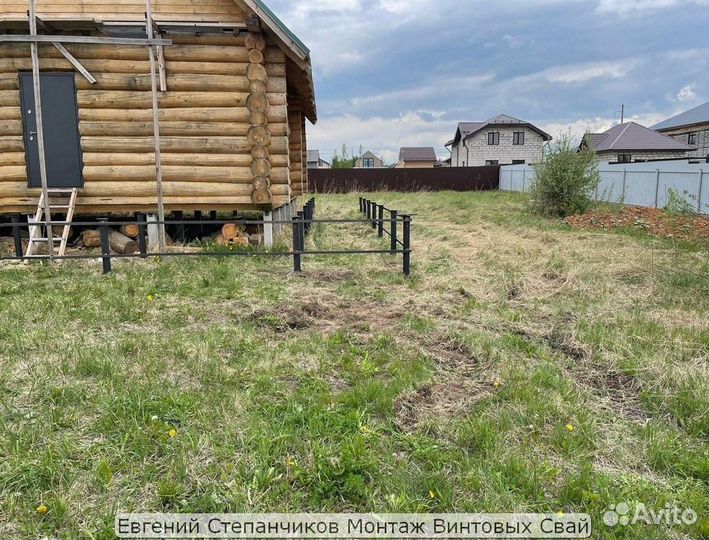 Винтовой фундамент