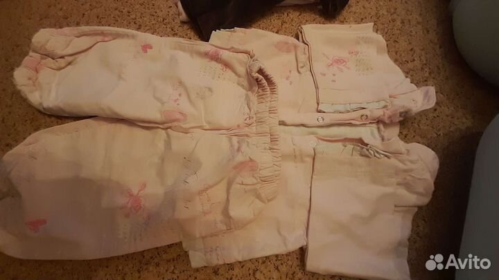 Детские вещи пакетом 0-6мес