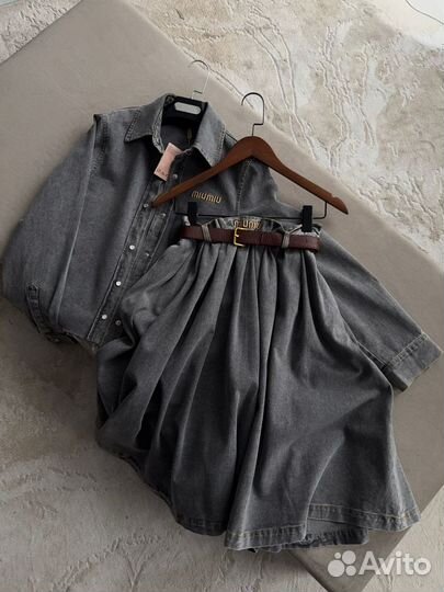 Рубашка Miu Miu