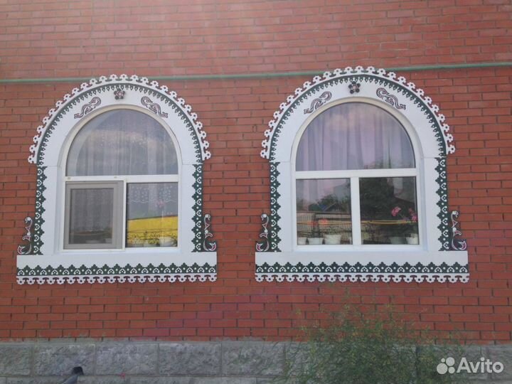 Наличники на окна.Лазерная резка.Гибка металла