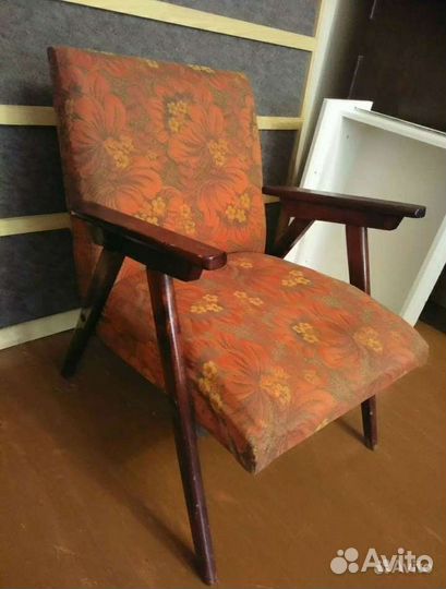 Кресло СССР винтажное