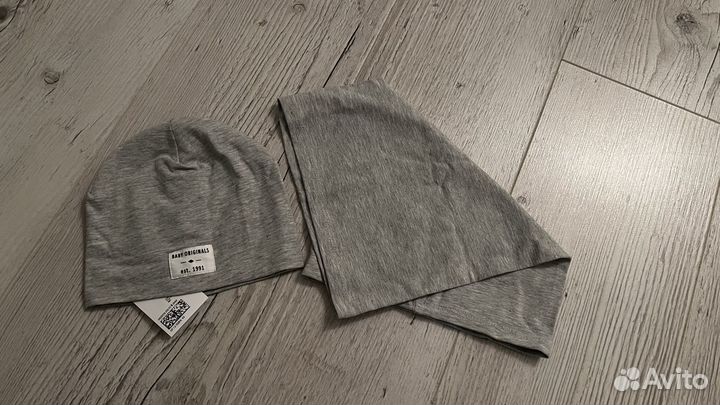 Детская шапка со снудом