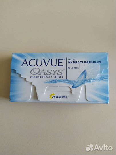 Линзы контактные acuvue oasys двухнедельные