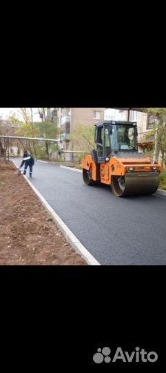 Укладка асфальта