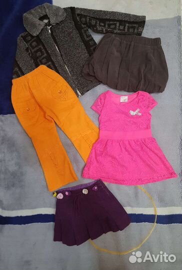 Пакет одежды для девочки