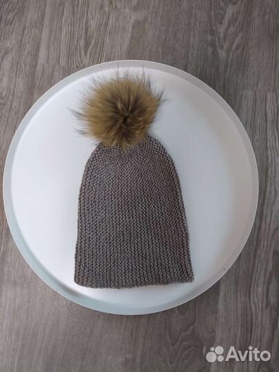 Комплект шапка и снуд женский