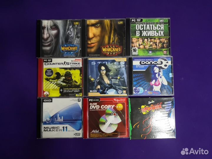 CD - DVD видеоигры для пк, PC Часть 1