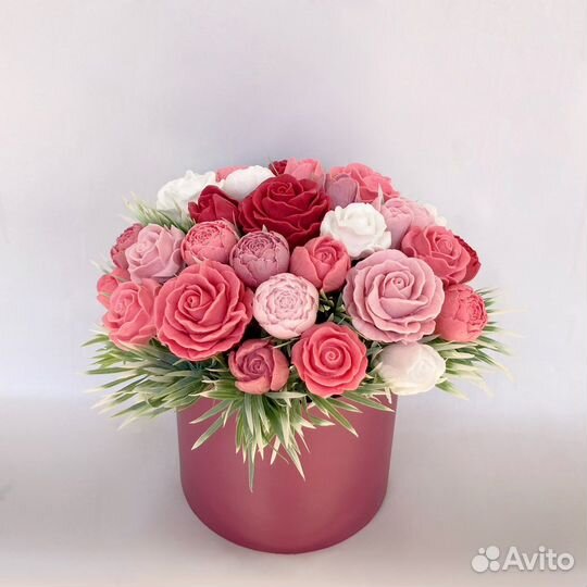 Букеты из мыла ручной работы