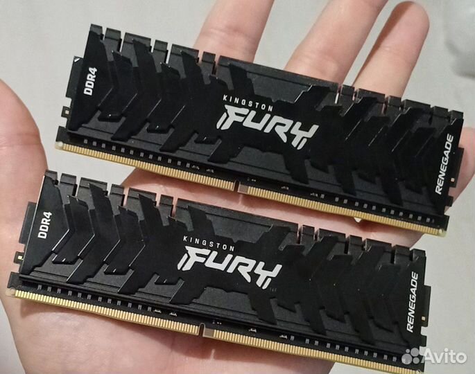 Оперативная память Kingston fury Renegade KF436C16