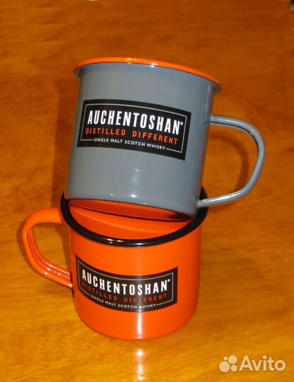 Кружки эмалированные Auchentoshan, новые