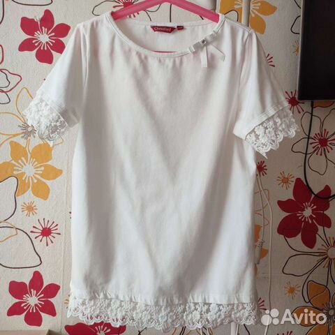 Блузка школьная для девочки 152