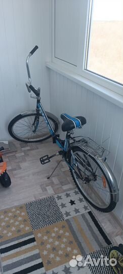 Велосипед stels складной