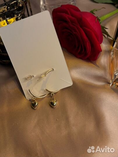 Серьги бижутерия