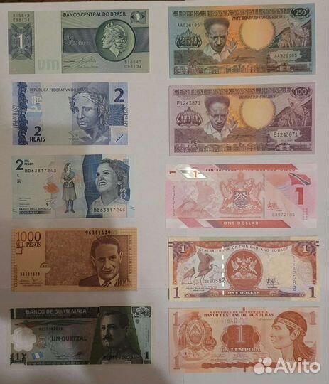 Банкноты Америки