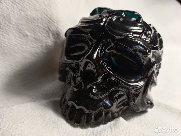 Череп эпоксидная смола ручная работа