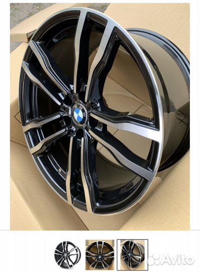 275/40+315/35R20 шины диски 599 на BMW E70 E71