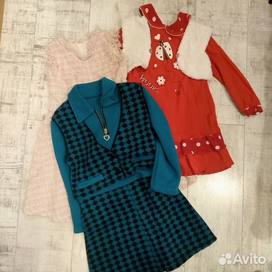 Пакет вещей на девочку 122-134