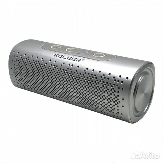 Портативная колонка koleer S819 silver