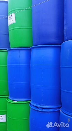 Бочка пластиковая 230л, Бочки Бочка пищевая 227л